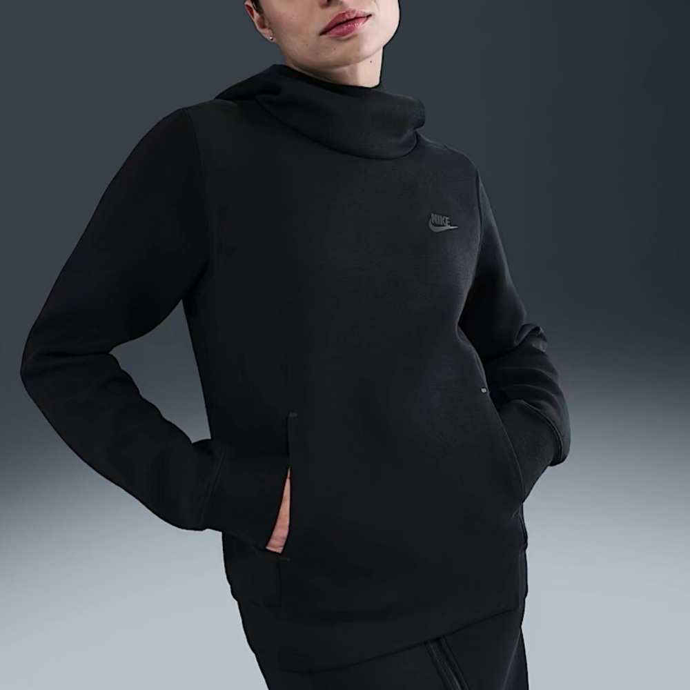 NWT! Nike Black Hoodie with Logo